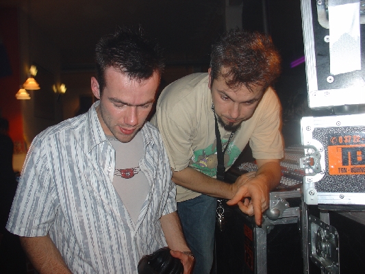 Schreckensmoment ...